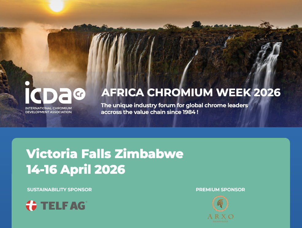Discover the Speaker programme for the ICDA Africa Chromium Week 2026